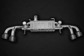 Capristo Nissan GTR MK3/4/Nismo - Valved Exhaust (ECE) Mid-Silencer Back System with Carbon Tips (CES3)